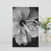 Hibiscus Briefpapier (Staand voorkant)