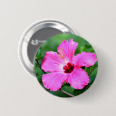 Hibiscus Button (Voorkant /achterkant)