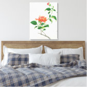 Hibiscus Canvas Afdruk (Insitu (Slaapkamer))