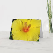 Hibiscus Carte pour notes (Devant)
