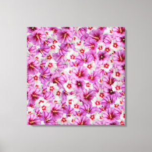 Hibiscus - Chinees Roos ventilator Canvas Afdruk