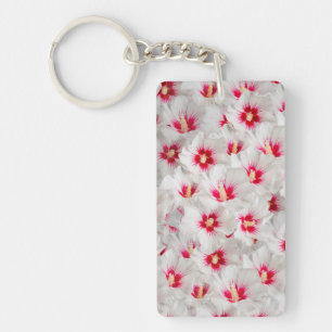 Hibiscus - Chinees Roos ventilator Sleutelhanger