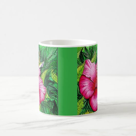 Hibiscus Colibri Mug (Centre)