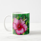 Hibiscus Colibri Mug (Gauche)