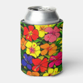 Hibiscus Color Koelbox Blikjeskoeler (Blikje Voorkant)
