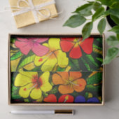Hibiscus Color Tissue Paper Tissuepapier (Geschenk)