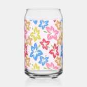 Hibiscus Coloré, Motif Des Fleurs (Gauche)