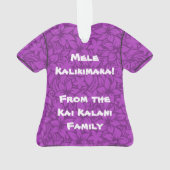 Hibiscus de la baie de Moloaa Aloha (dos)