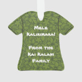 Hibiscus de la baie de Moloaa Aloha (dos)