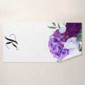 Hibiscus de serviettes de bain personnalisées sur  (Serviette de bain)
