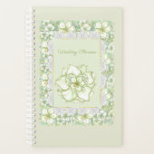 Hibiscus & dentelle BLANC (Devant)