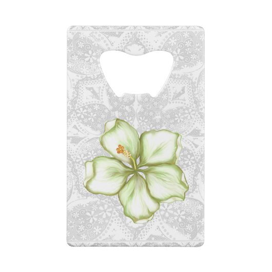 Hibiscus & dentelle BLANC (Dos)