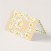 Hibiscus & dentelle JAUNE (Front)