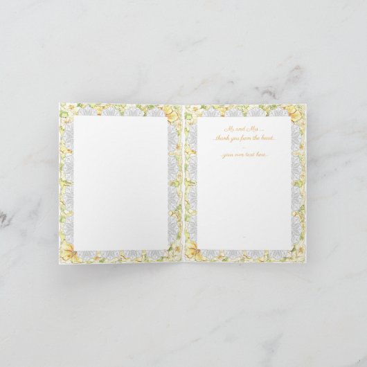 Hibiscus & dentelle JAUNE (Intérieur)