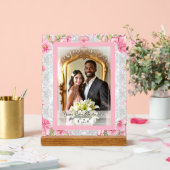 Hibiscus & dentelle PINK (Mariage)