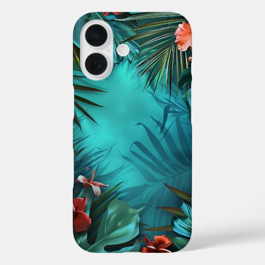 Hibiscus Dream coque iphone tropical (Verso)