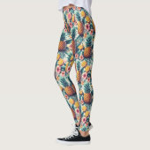 Hibiscus en ananas leggings (Links)