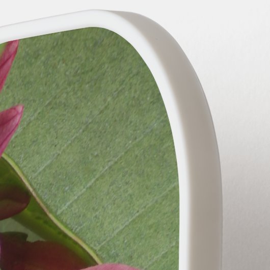 Hibiscus en Plumeria Pickleball Racket (Links Detail)