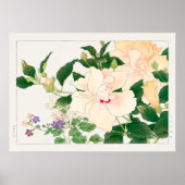 Hibiscus en Struik Violet, Konan, Natuur Art Poster (Voorkant)