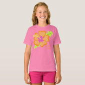 Hibiscus été 2011 T-shirt (Devant entier)