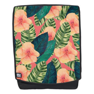 Hibiscus Exotic Coral Rugtassen