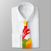 Hibiscus Fiesta Floral Tropisch stropdas (Gebonden)