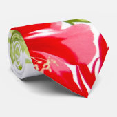 Hibiscus Fiesta Floral Tropisch stropdas (Opgerold)