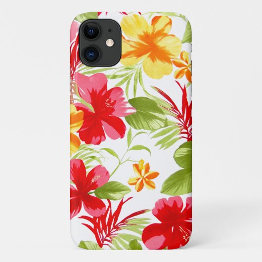 Hibiscus Floral Fiesta Case-Mate iPhone Case (Achterkant)