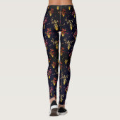 Hibiscus Floral on Display Leggings (Achterkant)