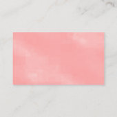 Hibiscus Floral rose Mariage Table Place Cartes (Dos)