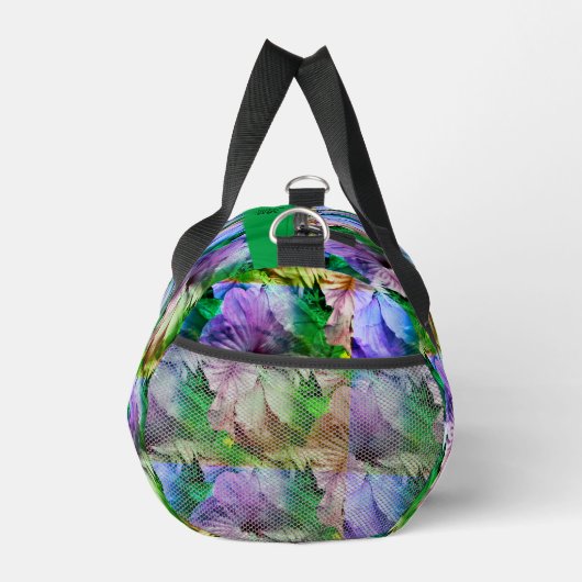 Hibiscus Flower Abstract Distressed Personalized Plunjezak (Rechts)