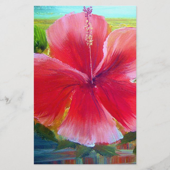 Hibiscus Flower Art (Voorkant)