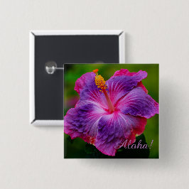 Hibiscus Flower Button