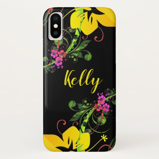 Hibiscus flower Case-Mate iPhone case (Achterkant)