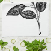 Hibiscus flower III Theedoek (Gevouwen)