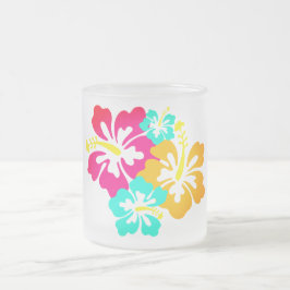 Hibiscus Flower Matglas Koffiemok