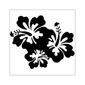 Hibiscus Flower Rubberstempel (Afrduk)