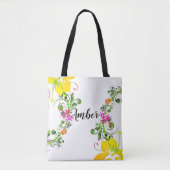 Hibiscus flower tas (Voorkant)