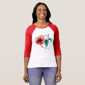 Hibiscus Flower TShirt (Voorkant volledig)