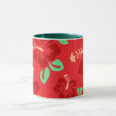 Hibiscus Flowers Mok (Midden)