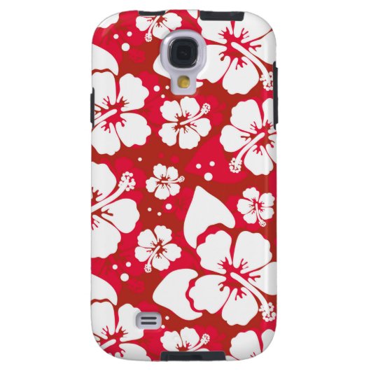 Hibiscus Flowers Pattern Case-Mate Samsung Galaxy Hoesje (Achterkant)