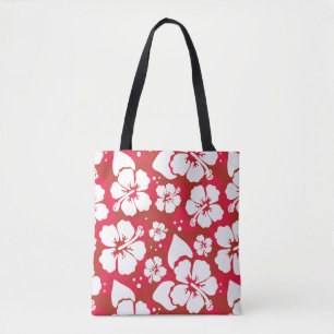 Hibiscus Flowers Pattern Draagtas