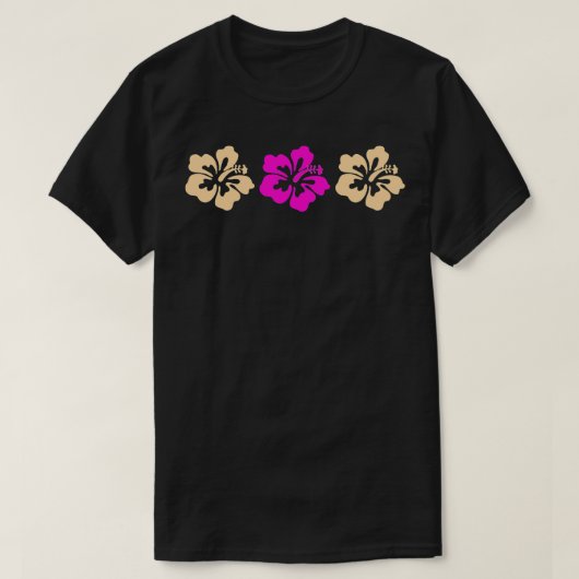 Hibiscus Flowers TShirt (Design devant)