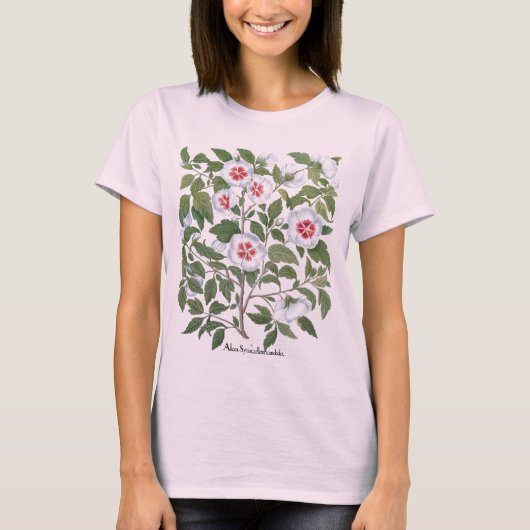  Hibiscus Flowers van Basilius Besler T-shirt (Voorkant)