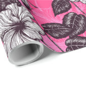 Hibiscus garden 2 cadeaupapier (Rol Hoek)