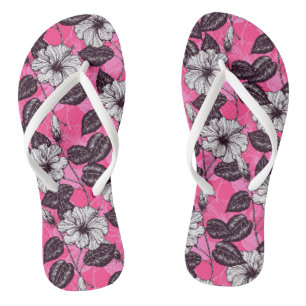 Hibiscus garden 2 teenslippers