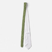 Hibiscus Garden Floral Hawaiian Necktie Stropdas (Achterkant)