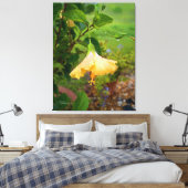 Hibiscus gouttes d'eau de rosée Toile enveloppée (Insitu(Chambre))
