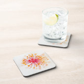 Hibiscus Hard Plastic Onderzetters (set van 6) (Rechterzijde)