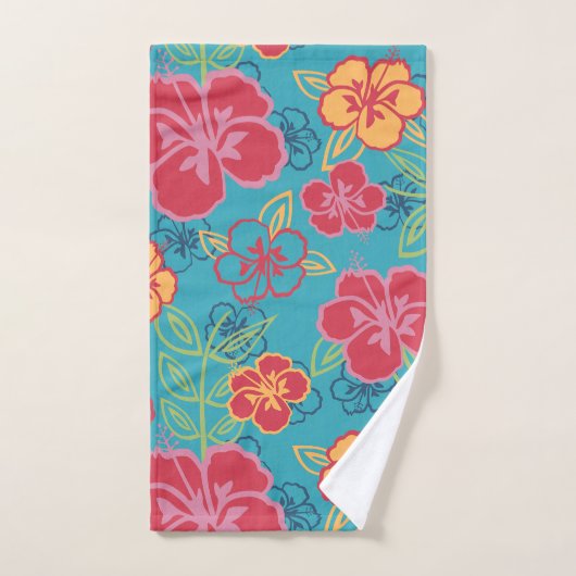 Hibiscus hawaïen (Serviette à main)